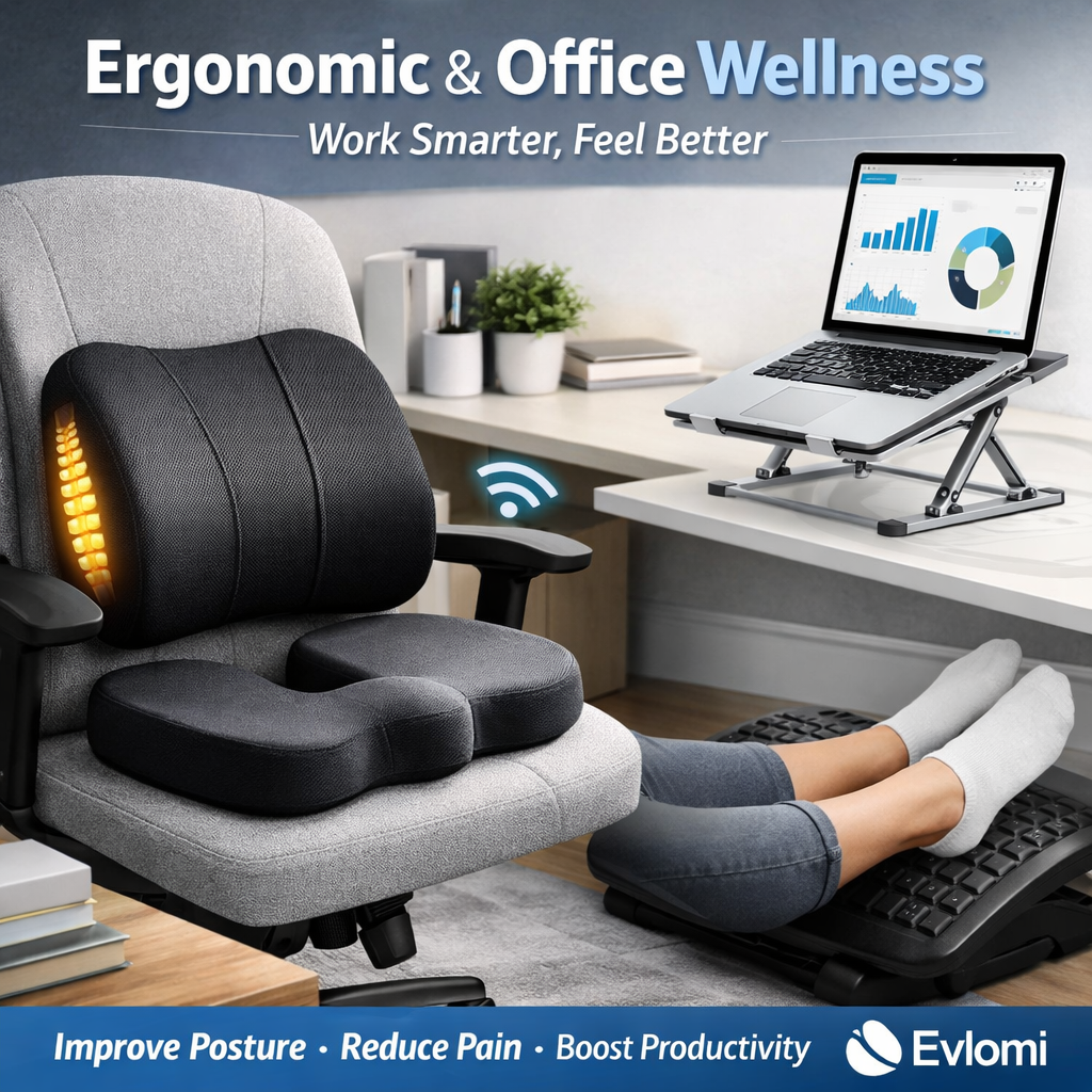 ERGONOMIC & CAR, HOME, AND OFFICE WELLNESS