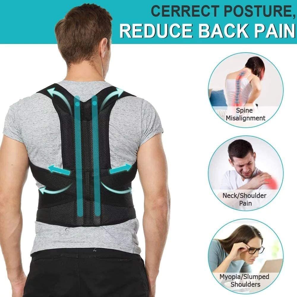 Orthotics Spine Column Posture Corrector back view