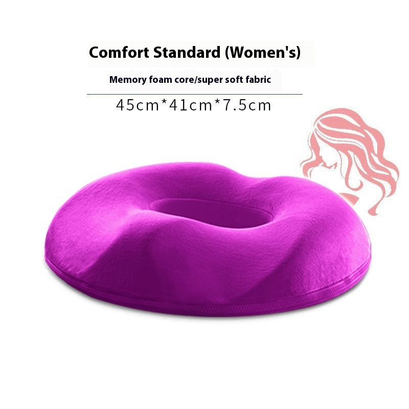 Thick Circular Memory Foam Breathable Cushion
