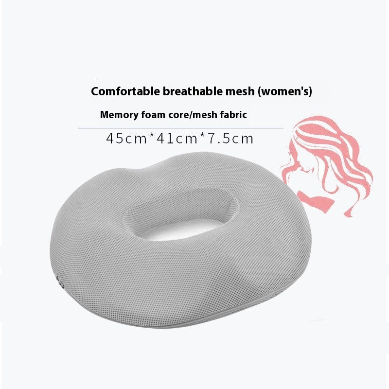 Thick Circular Memory Foam Breathable Cushion