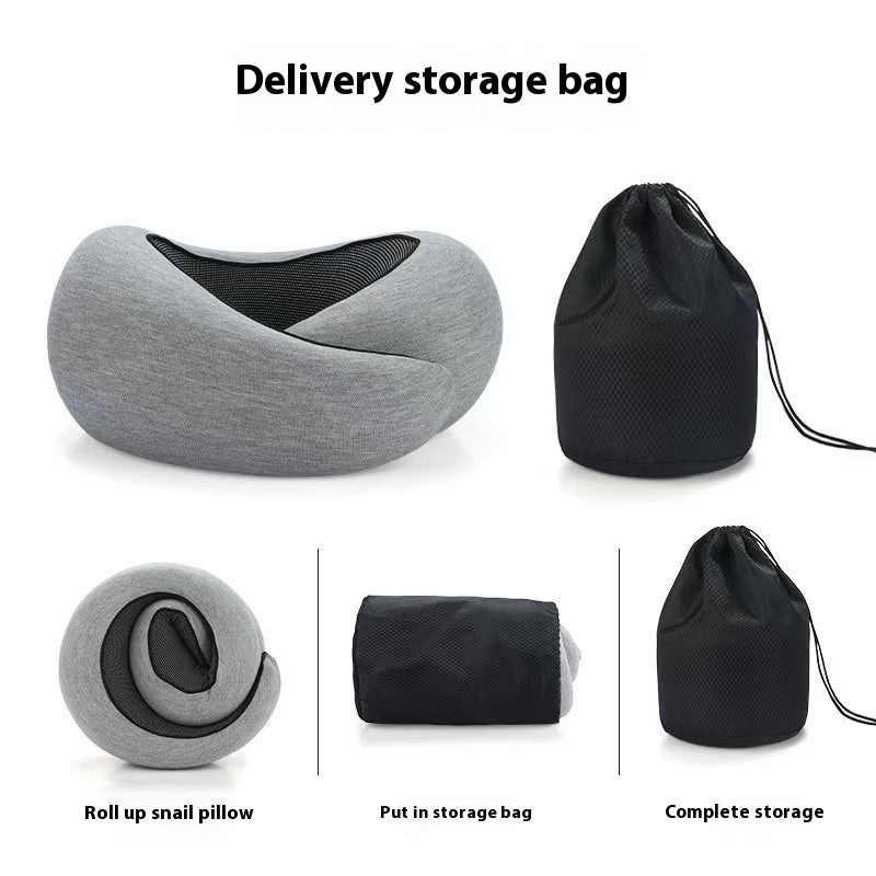 Soft Memory Foam Travel Neck Pillow U Shape