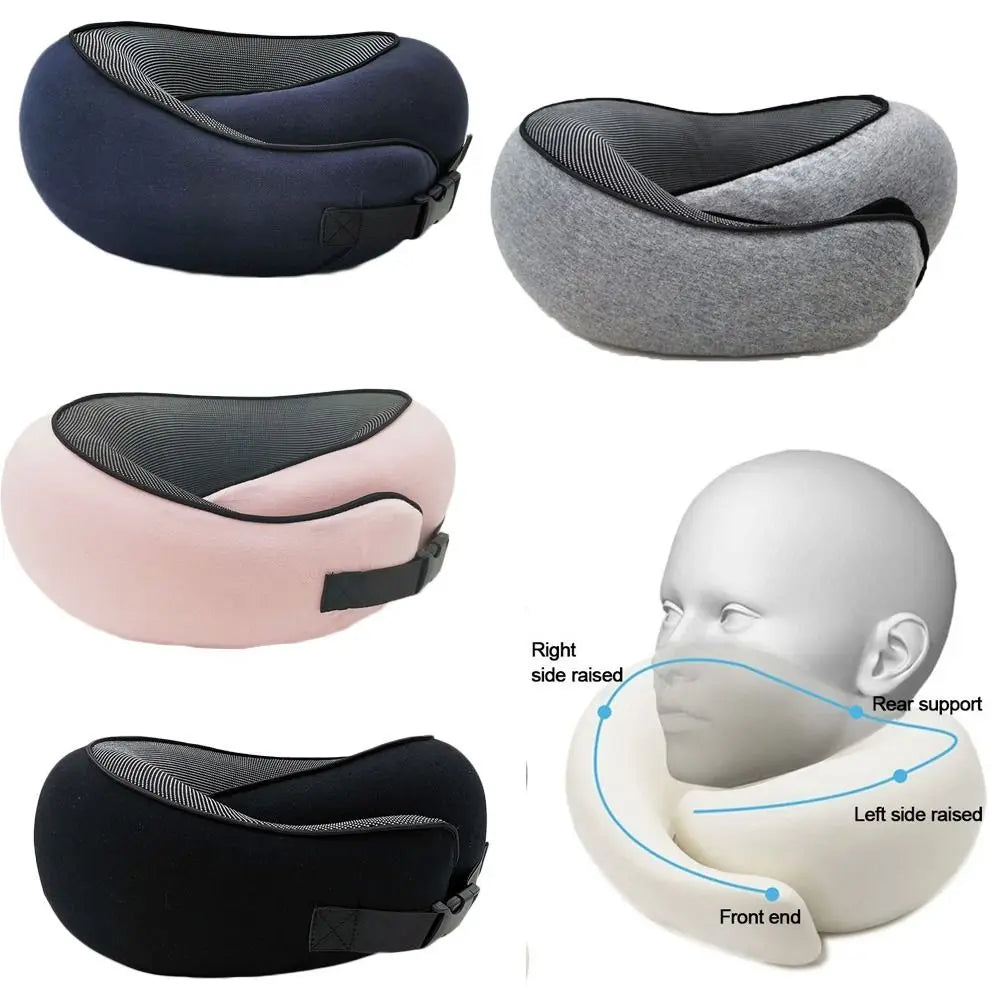 Soft Memory Foam Travel Neck Pillow U Shape