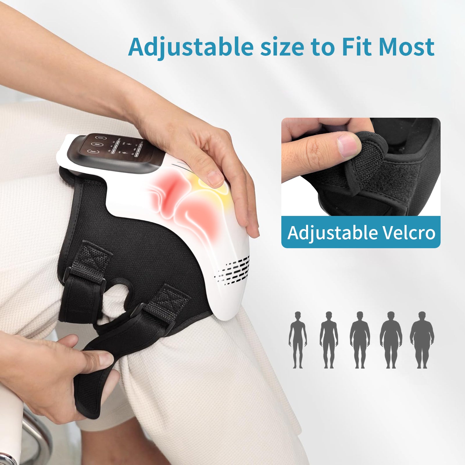 Intelligent Home Knee Massager side angle design