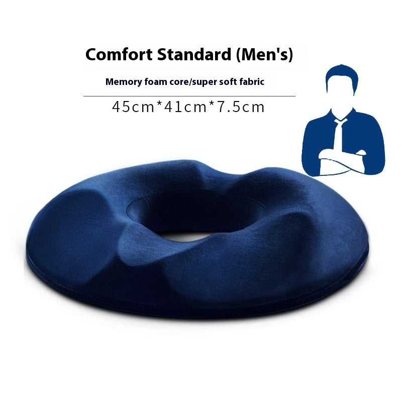 Thick Circular Memory Foam Breathable Cushion