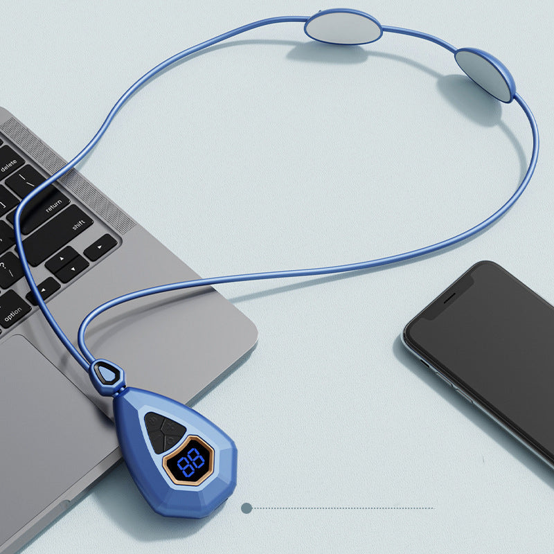 Smart Heated EMS Neck Massager U-shaped design