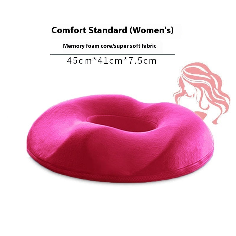 Thick Circular Memory Foam Breathable Cushion