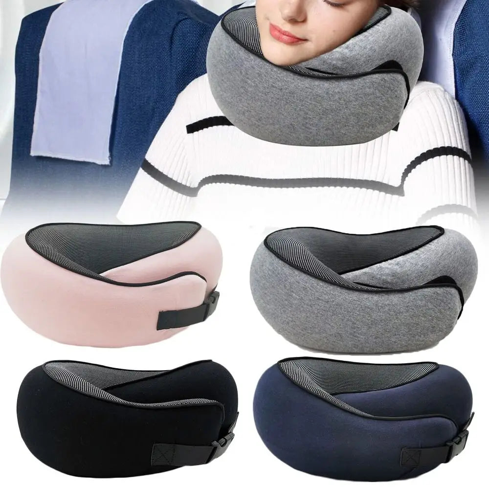 Soft Memory Foam Travel Neck Pillow U Shape