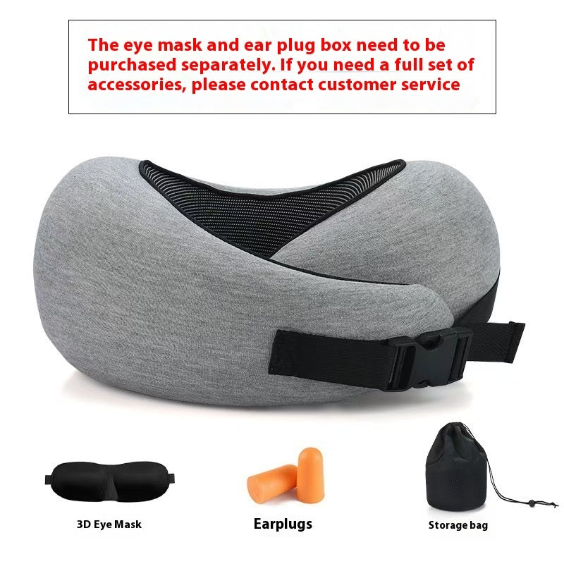 Soft Memory Foam Travel Neck Pillow U Shape