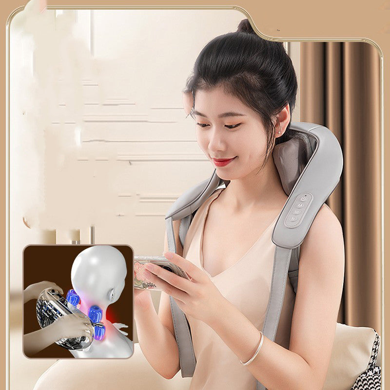 Shoulder Trapezius Kneading Massager wrap design