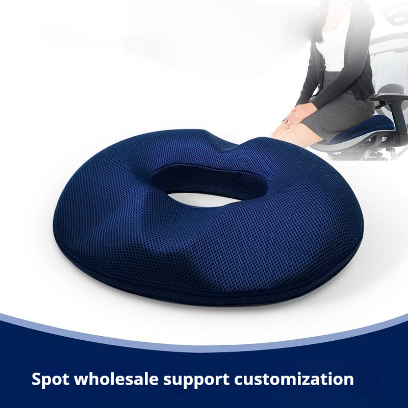 Thick Circular Memory Foam Breathable Cushion