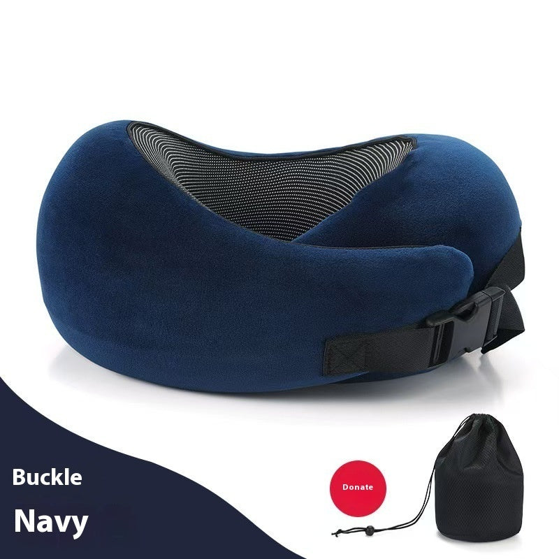 Soft Memory Foam Travel Neck Pillow U Shape
