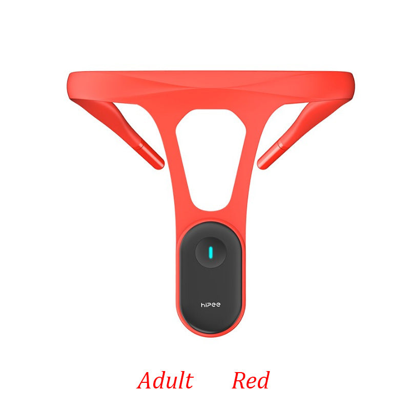 Smart Posture Correction Brace for Back Support in red color, designed for adult use.
