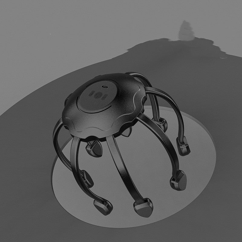 Octopus Head Massager Multi-contact Dot Matrix Vibration