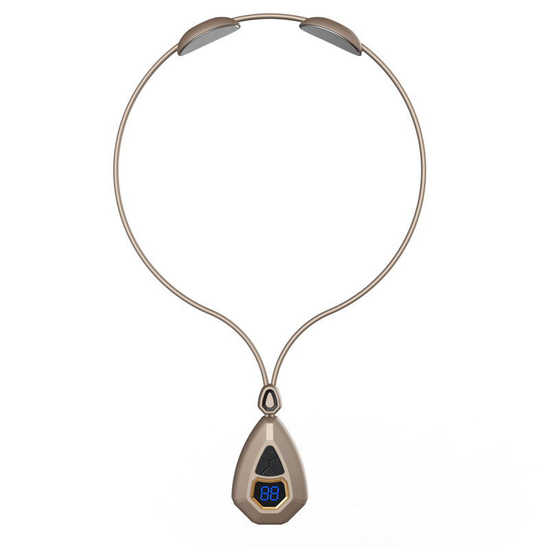 Smart Heated EMS Neck Massager U-shaped design