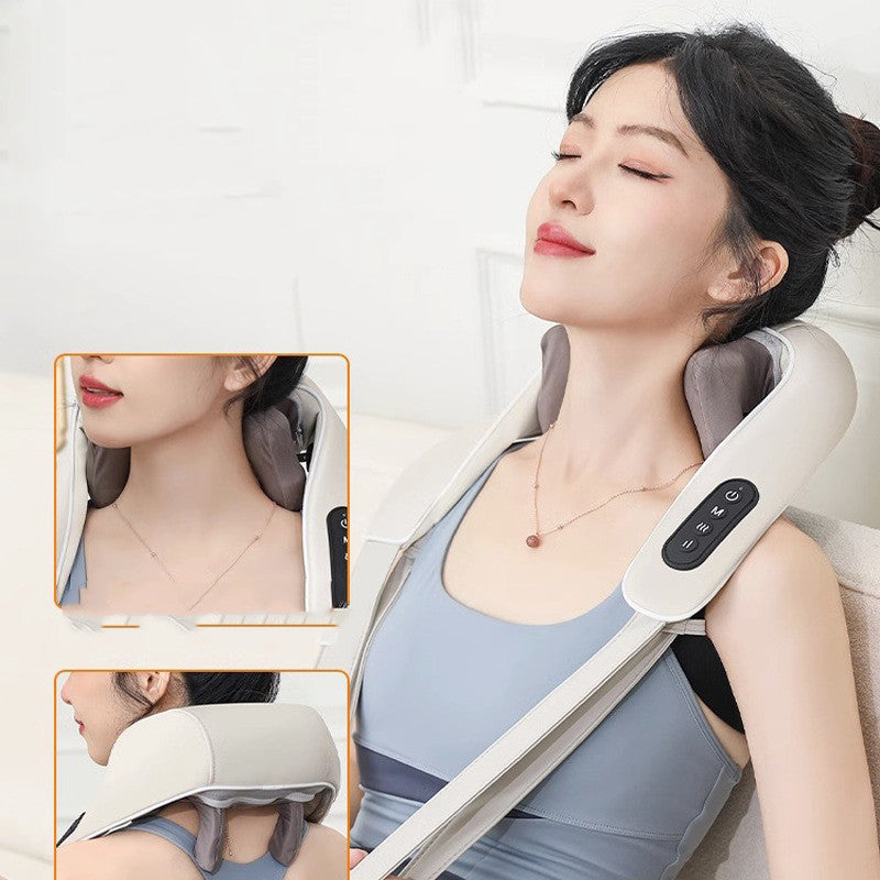 Shoulder Trapezius Kneading Massager wrap design