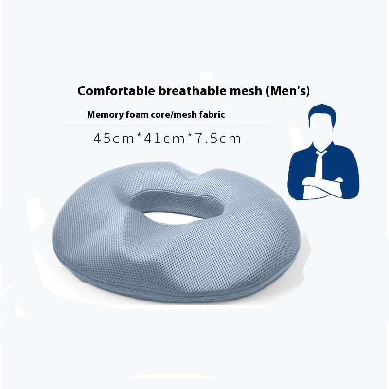 Thick Circular Memory Foam Breathable Cushion