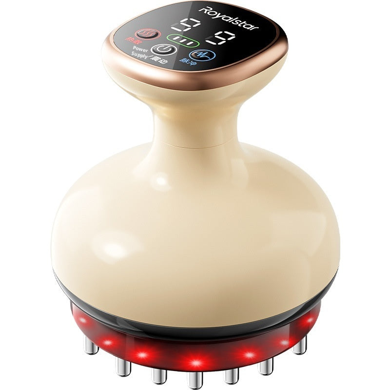 Electric Meridian Brush Massager handheld design