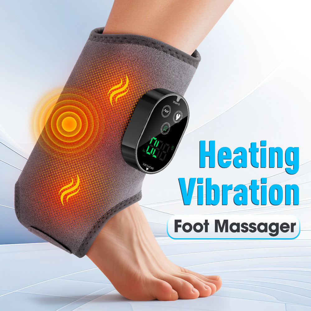 Portable Hot Compress Vibration Foot Massager heat function