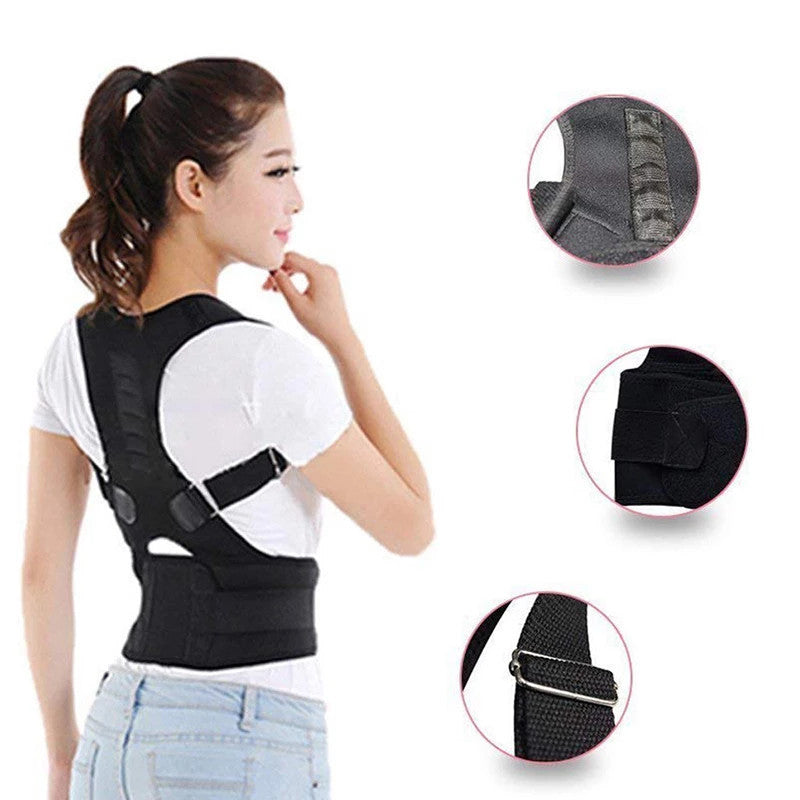 Kyphotone Back Posture Corrector Shoulder Straight Strap worn under shirt
