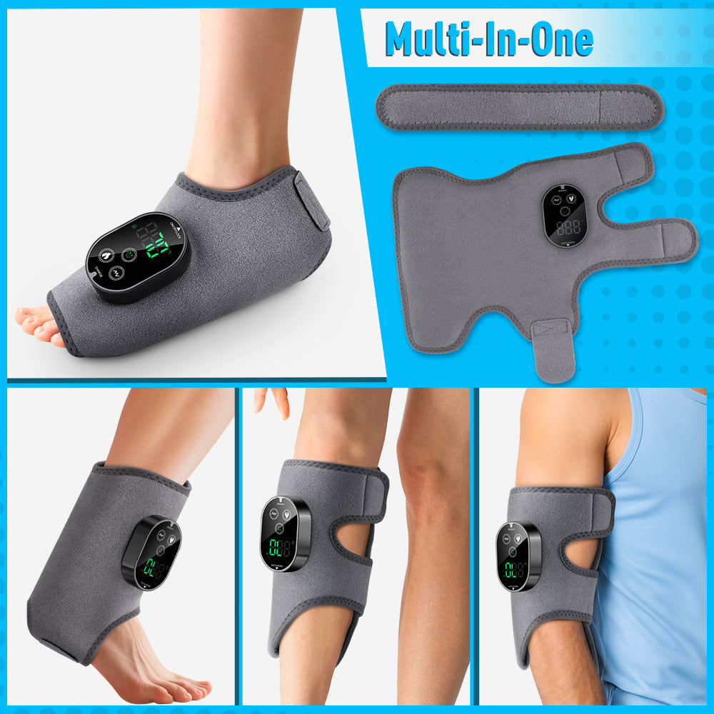 Portable Hot Compress Vibration Foot Massager heat function
