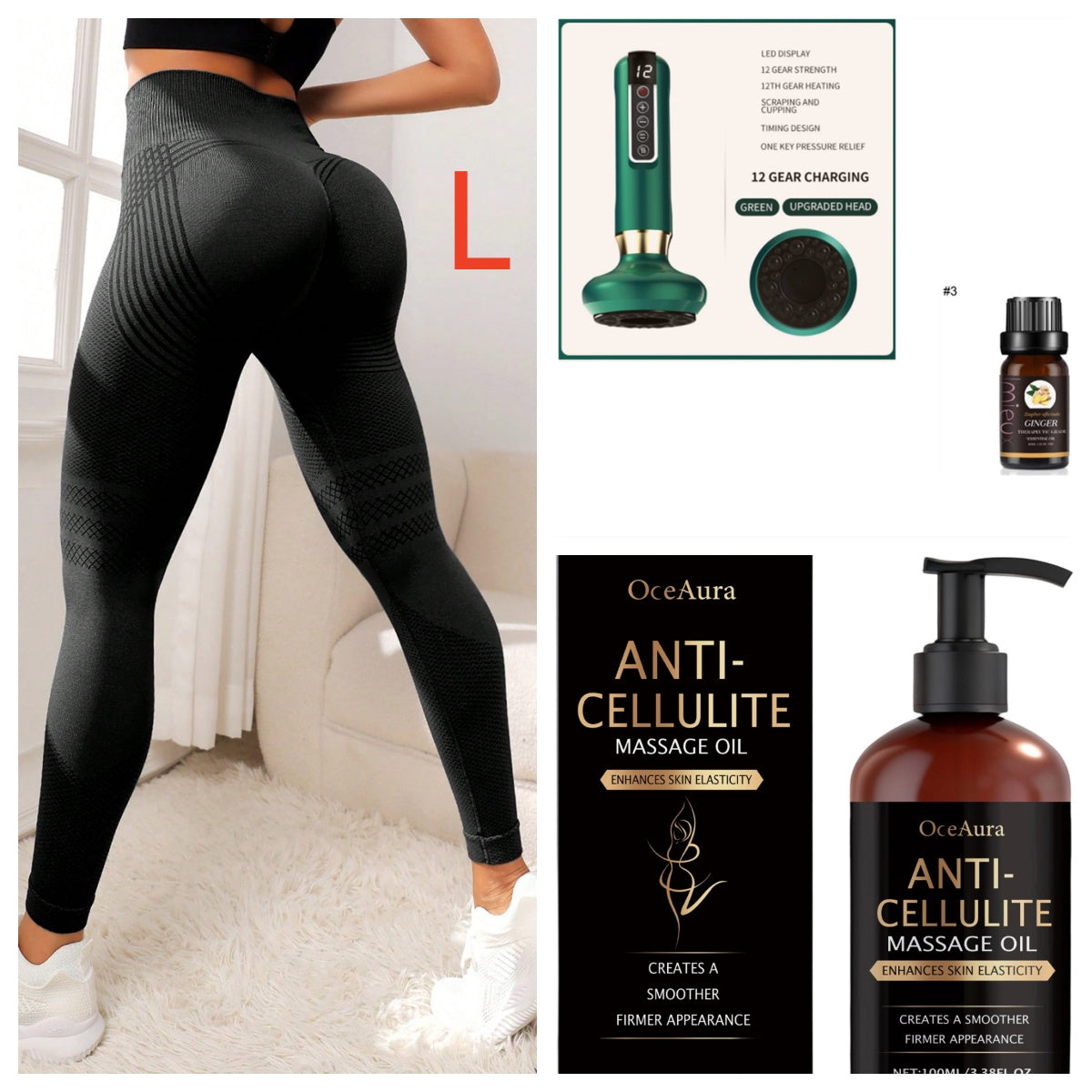 Electric Vacuum Body Massager