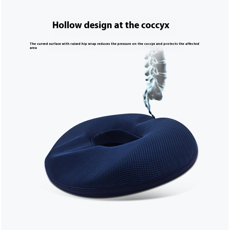 Thick Circular Memory Foam Breathable Cushion