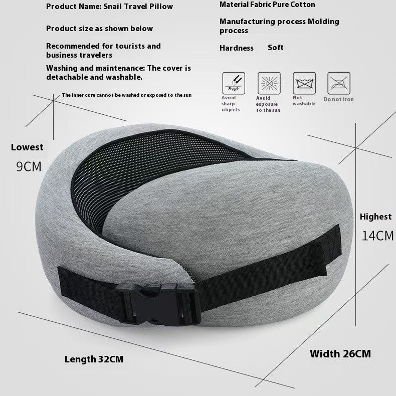 Soft Memory Foam Travel Neck Pillow U Shape
